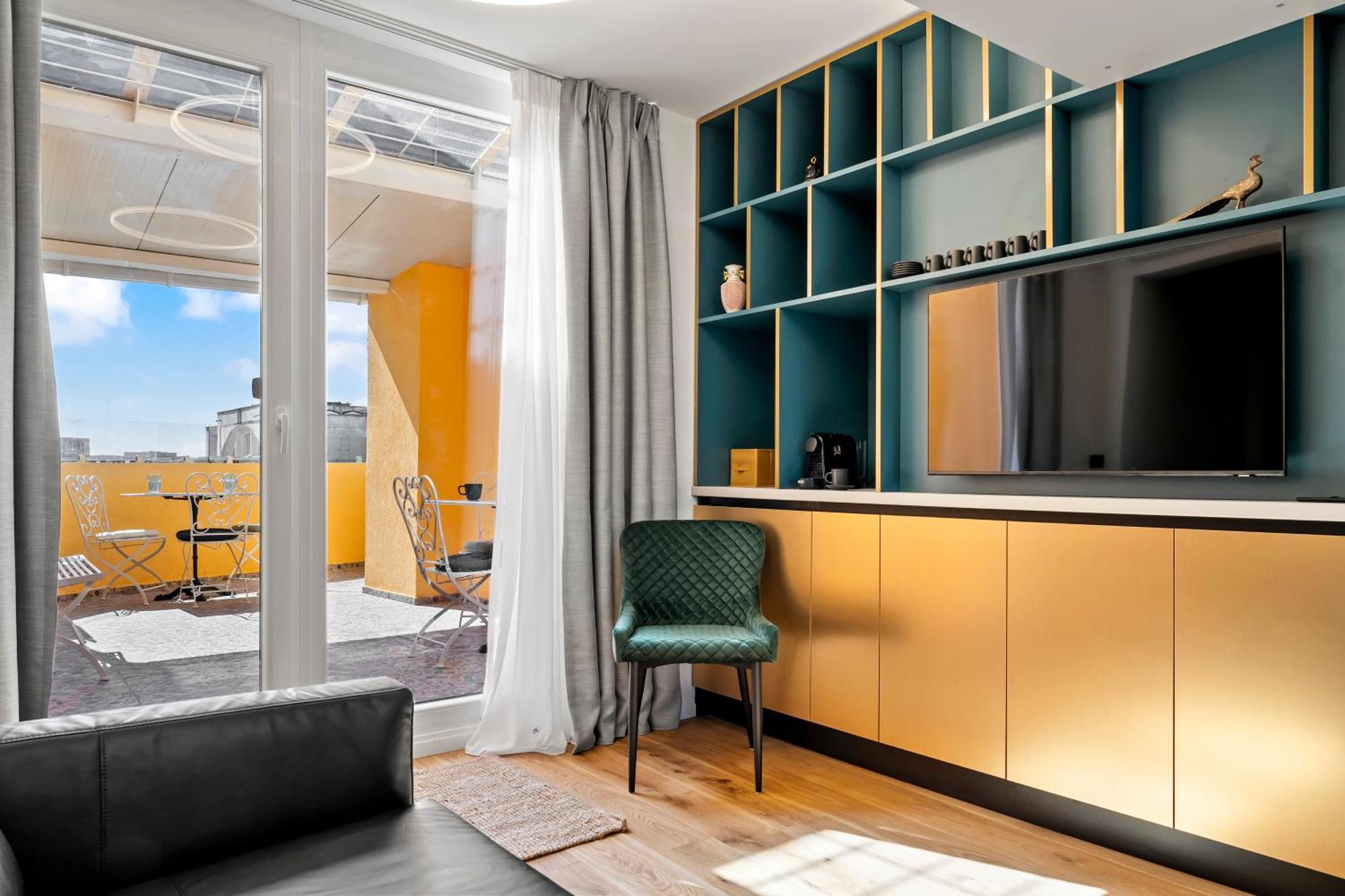Art Nouveau Penthouse Bucharest Appartement Buitenkant foto